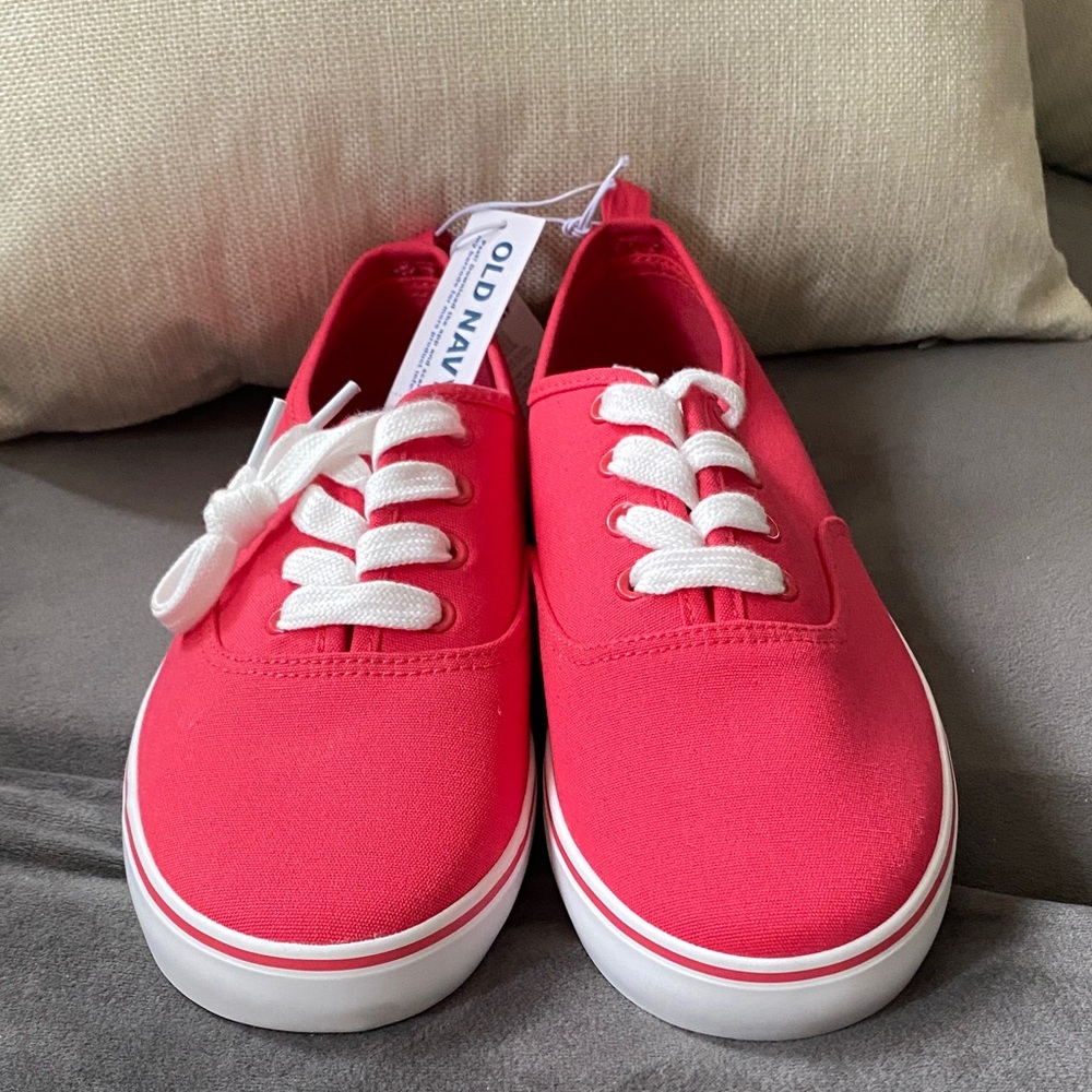 Old Navy Vibrant Red Sneakers